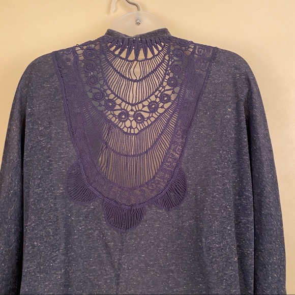 💝Rewind Blue Kimono Cardigan AU - Picture 3 of 5